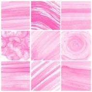 Set of Colorful water color painting background N177