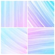 Set of Colorful water color painting background N181