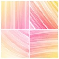 Set of Colorful water color painting background N182