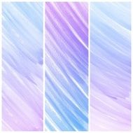 Set of Colorful water color painting background N187
