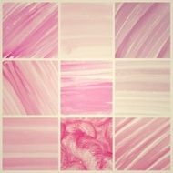 Set of Colorful water color painting background N191