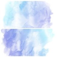 Set of Colorful water color painting background N205