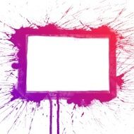 Colorful Water Color splash painting background N3