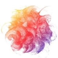 colorful Abstract water color painting background N12