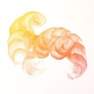 colorful Abstract water color painting background N19