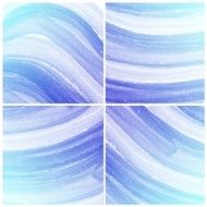 Set of colorful Abstract water color painting background N53
