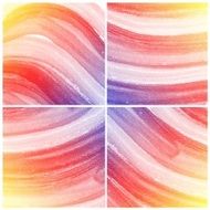 Set of colorful Abstract water color painting background N54