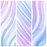 Set of colorful Abstract water color painting background N57