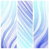 Set of colorful Abstract water color painting background N58