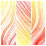 Set of colorful Abstract water color painting background N59