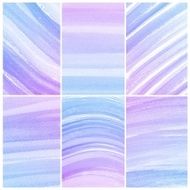 Set of colorful Abstract water color painting background N69