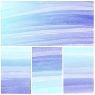 Set of colorful Abstract water color painting background N72