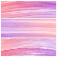 Set of colorful Abstract water color painting background N75