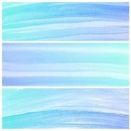 Set of colorful Abstract water color painting background N76