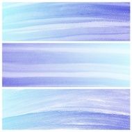 Set of colorful Abstract water color painting background N77