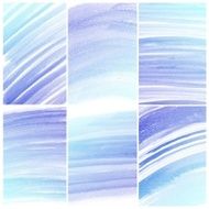 Set of colorful Abstract water color painting background N82
