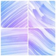 Set of colorful Abstract water color painting background N86