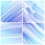Set of colorful Abstract water color painting background N89