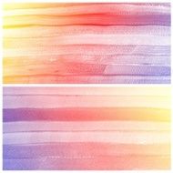 Set of colorful Abstract water color painting background N92