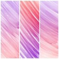 Set of colorful Abstract water color painting background N103