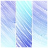 Set of colorful Abstract water color painting background N104