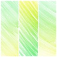 Set of colorful Abstract water color painting background N106
