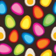 Easter eggs seamless wallpaper