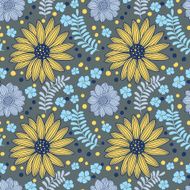 floral seamless pattern N796