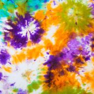 abstract pattern on silk batik N6