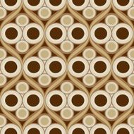 Seamless Retro Wallpaper N189
