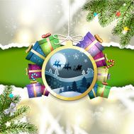 Christmas with gifts