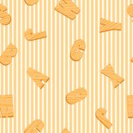 seamless background with letters