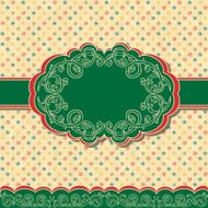 Christmas frame Eps10