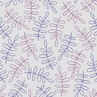 Leaves seamless pattern N40