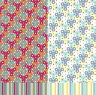 Geometric seamless pattern N241