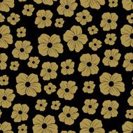 Dark Flowers pattern
