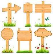 Wooden Banners N2