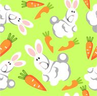 Seamless hare ornament 72