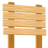 Pointer from a tree Vectorial illustration N2