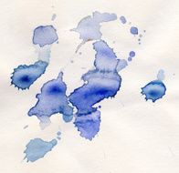 Painted watercolor mess N8