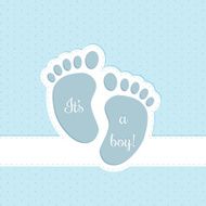 Baby shower greeting card invitation design N2