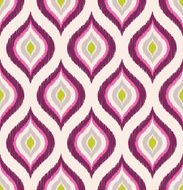 seamless abstract ornament scribble pattern N2