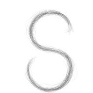 sketch alphabet S