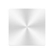 Metal aluminium texture button icon