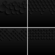 Set of abstract geometric backgrounds N5