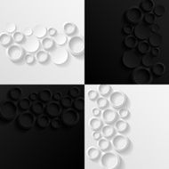 Set of abstract geometric backgrounds N6