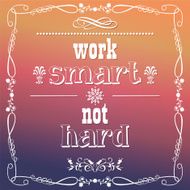 Quote inspirational poster typographical design vector illustration N2