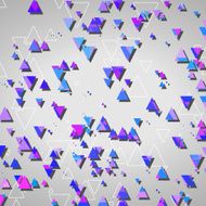 Abstract Geometric Shapes N155