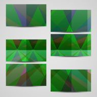 Vector business-card set for your design N168