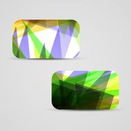 Vector business-card set for your design N174